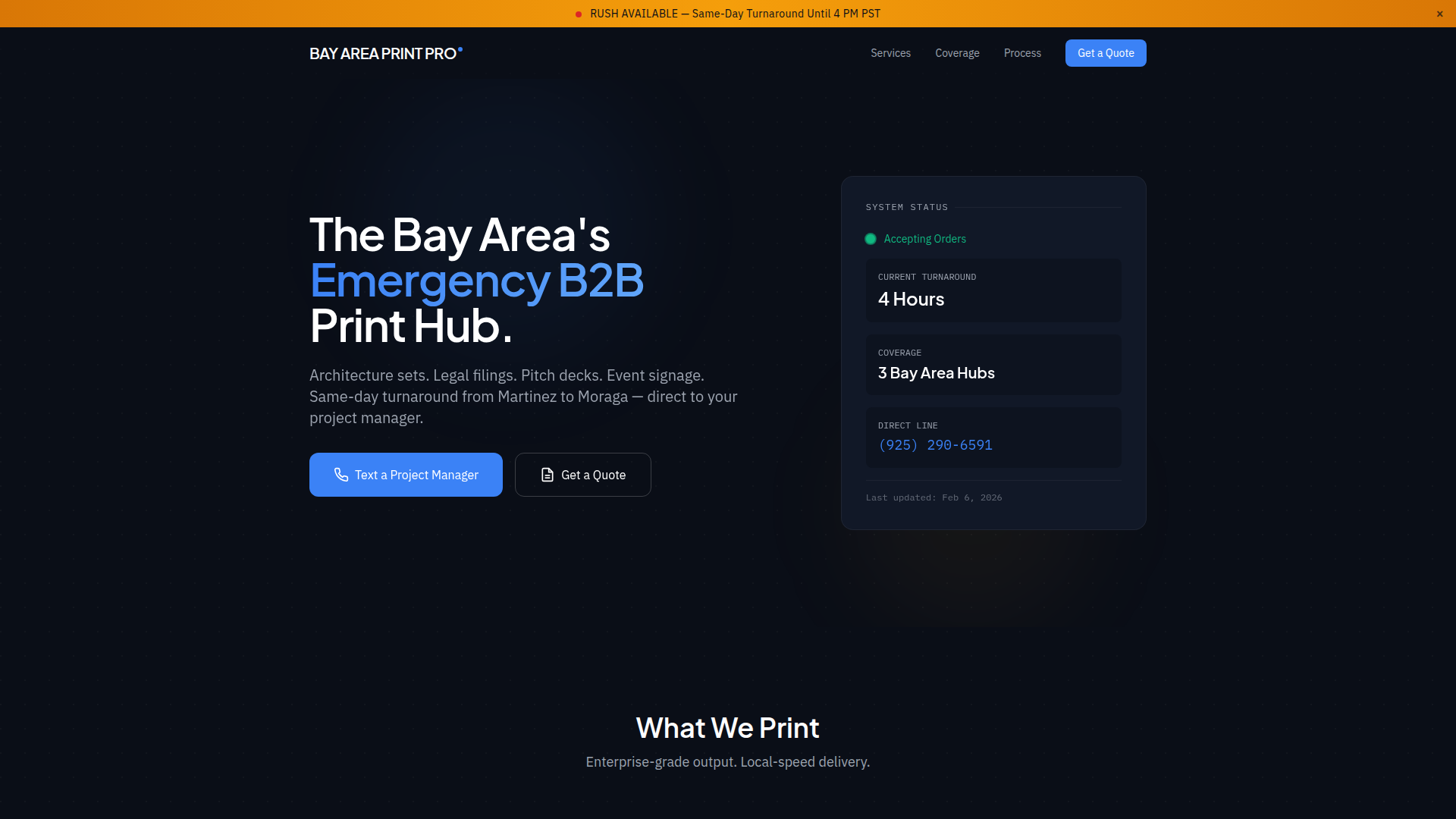 Bay Area Print Pro Localized SEO case study: 4x Lead Increase