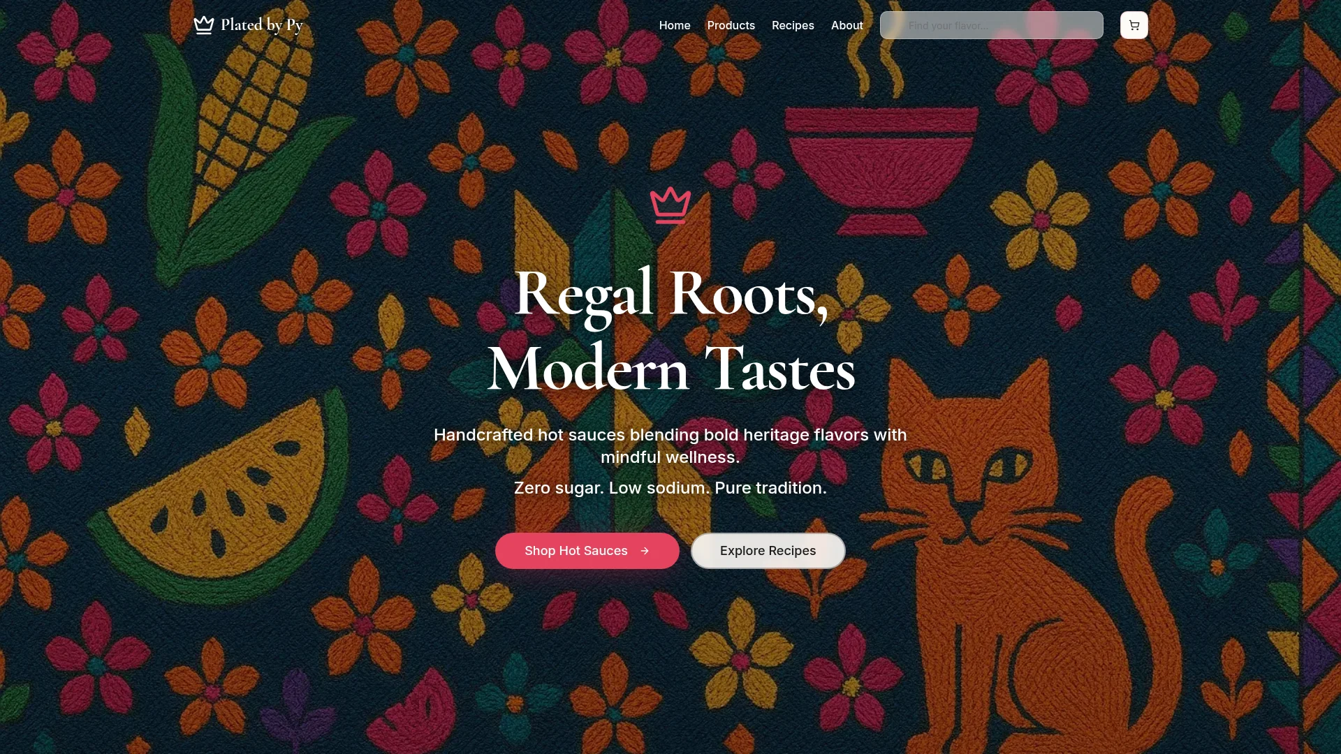 Plated by Py: E-commerce